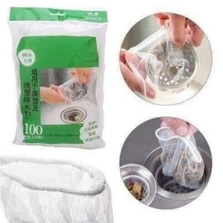 Combo 100 túi lọc rác bồn rửa bát tiện dụng