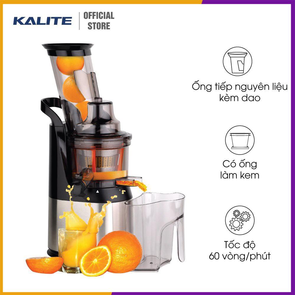 Máy Ép Chậm KALITE KL565 - HÀNG CHÍNH HÃNG - Tặng 3 Bình nước cao cấp