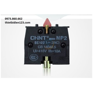 Tiếp điểm nút ấn NC