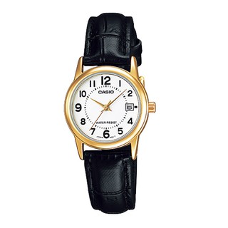 Đồng hồ nữ casio nữ ltp-v002gl-7budf dây da