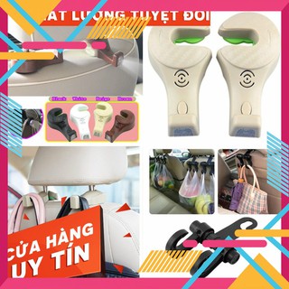 [GHD][FREESHIP-150K] MÓC TREO ĐỒ SAU GHẾ XE HƠI CÓ LED [HOT]
