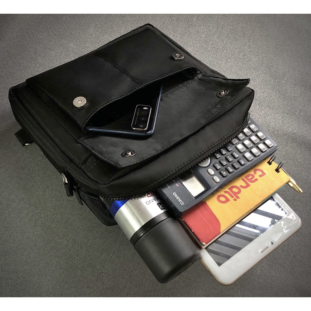 Balo mini và túi đeo chéo unisex MESSBAG Self-Design Four