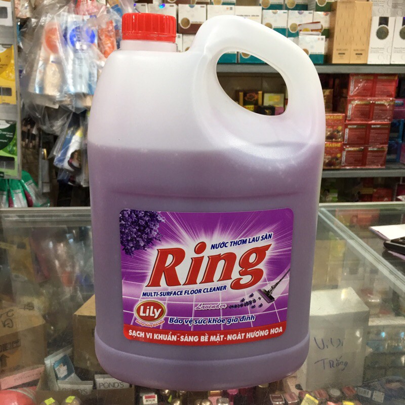 Nước thơm lau sàn Ring can 3.8kg (đủ mùi)