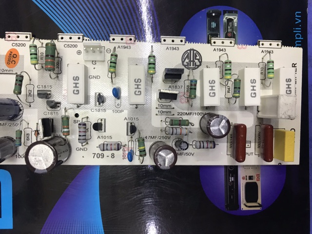 Mạch công suất Amply GHS