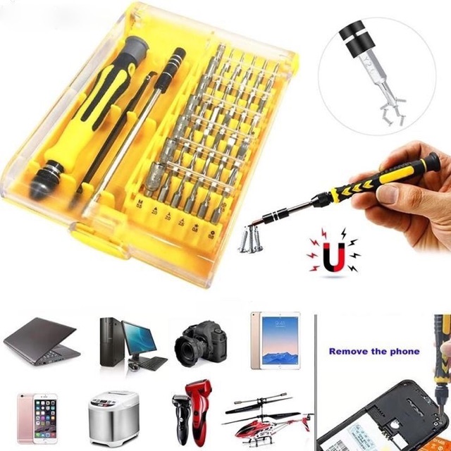 Bộ Tua Vít Đa Năng , 45 IN 1 Chuyên Sửa Điện Thoại, Iphone, Thiết Bị Điện Tử