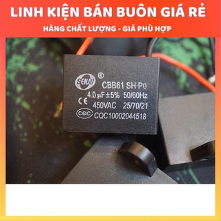 Tụ Quạt 2-5uF 450V CBB61