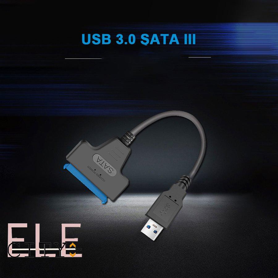 ✨COD✨2.5-Inch USB 3.0 To Sata III Solid State Drive Adapter Cable Supports UASP 2TB