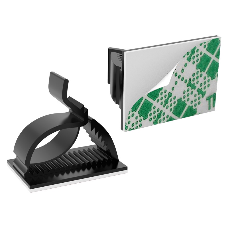 Set 10 Giá Đỡ Dây Cáp Sạc Tự Dính Có Thể Điều Chỉnh Tiện Dụng