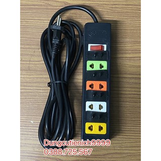 Ổ cắm điện dài 1200w sofa star có nắp che chống giật