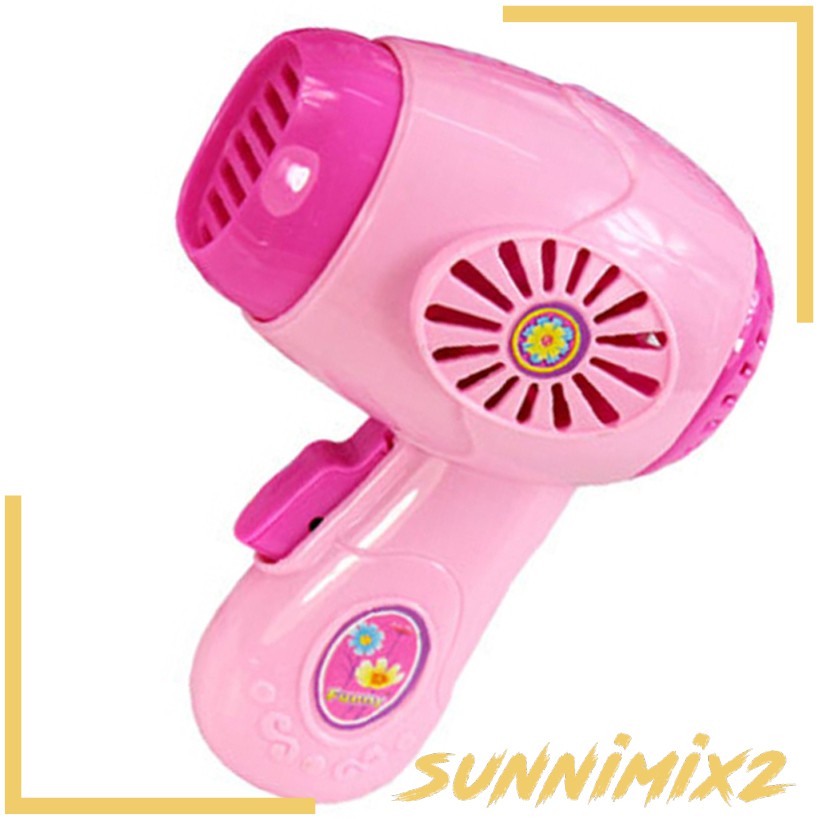 Simulation Hair Dryer Home Appliance for Kids Role Play Toys Game