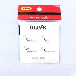 Lưỡi câu cá CHINU OLIVE KOREA
