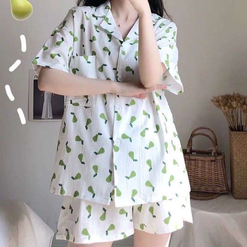 Bộ Ngủ Pijama Hoạt Hình Ullazang Siêu Xinh Bộ Ngủ Hottrend 2022(kèm video và ảnh thật)