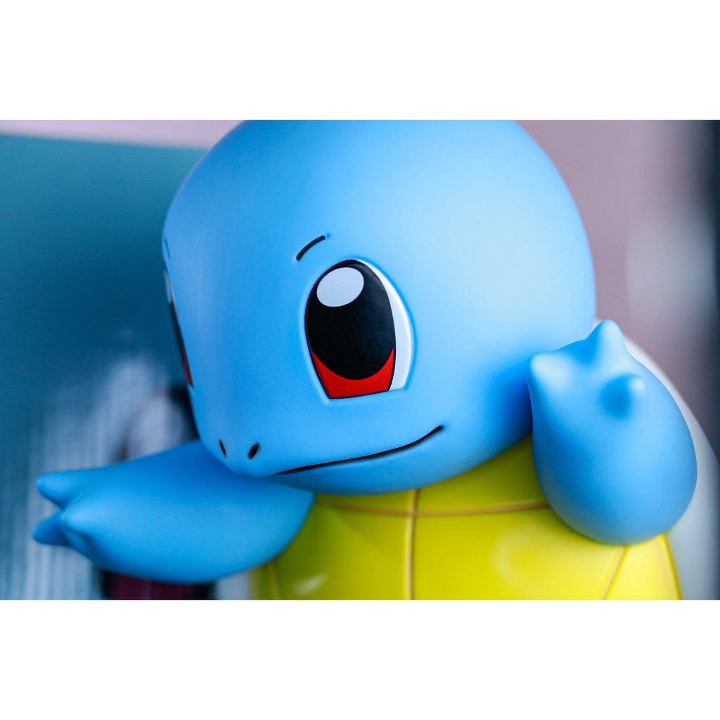 Mô hình Pokemon Squirtle rùa nước tỉ lệ 1:1 bộ sưu tập đồ chơi dễ thương
