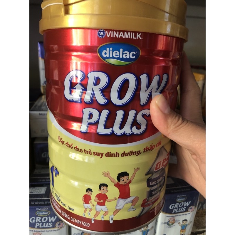 Sữa bột Dielac Grow Plus 1+ 900g (cho trẻ từ 1 - 2 tuổi)