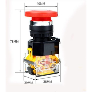 NÚT DỪNG KHẨN CẤP NHẤN GIỮ LA38 STOP