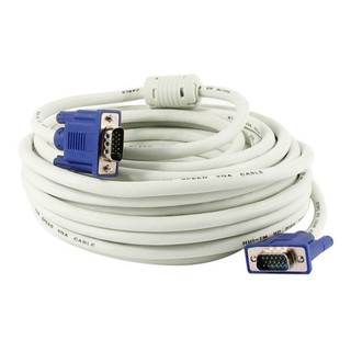 Dây cáp tín hiệu VGA dài 10m trắng