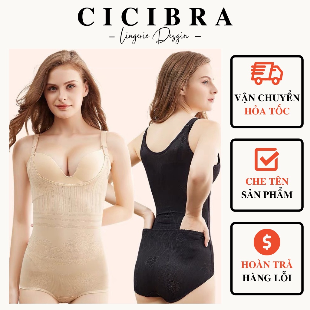 Body Gen Loại 1 Định Hình Toàn Thân Hàng Hỗ Trợ Lấy Lại Vóc Dáng - CiCi Bra