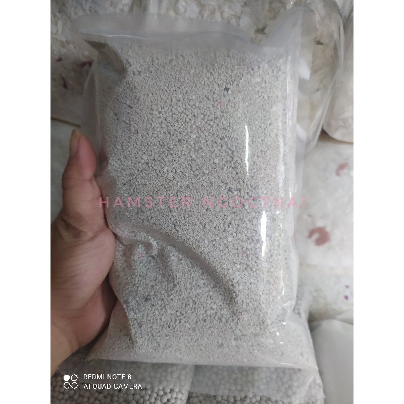Cát buddy trắng 1kg Hamster