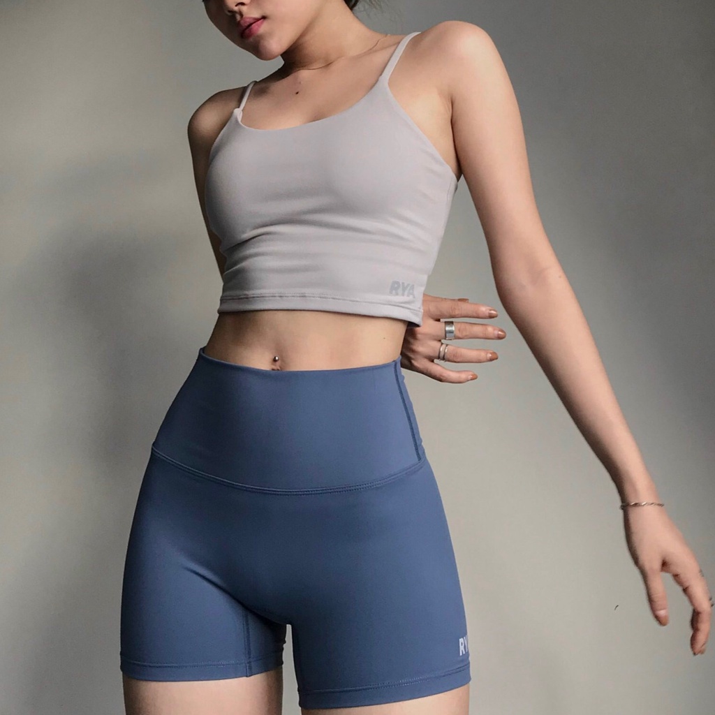 Áo ngực thể thao RYACTIVE -  STRAPPY CROPTANK Grey