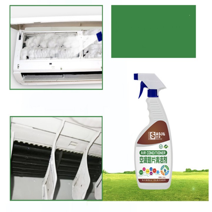 Chai xịt vệ sinh máy lạnh Sasol Japan 500ML siêu sạch siêu thơm