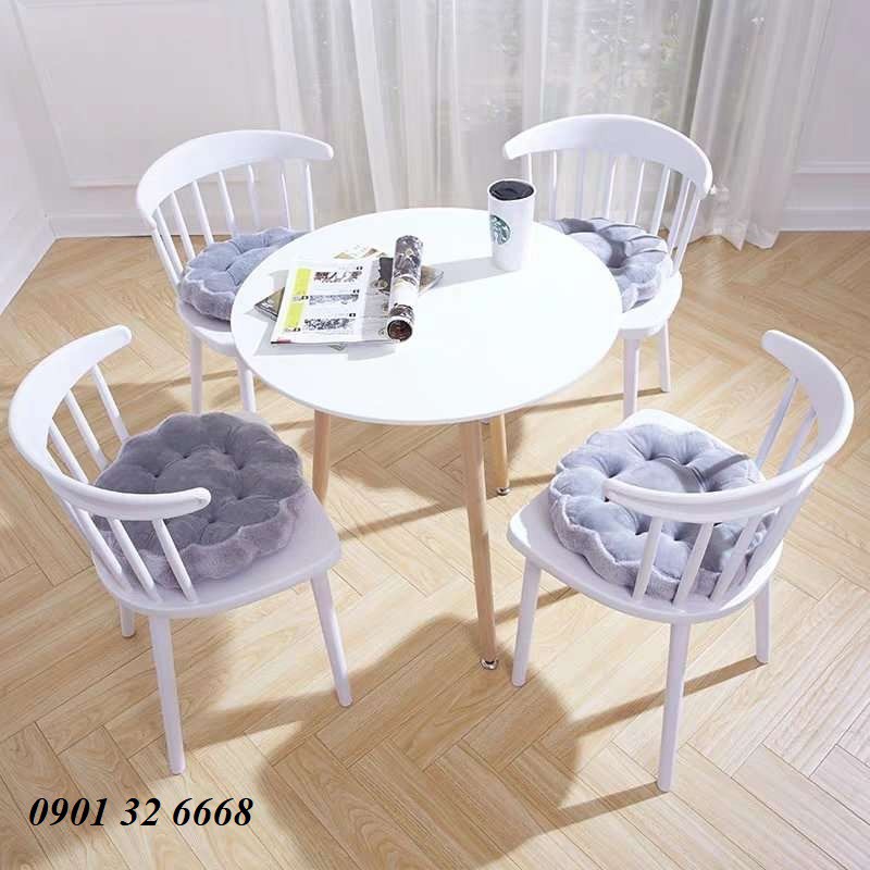 Bộ bàn ghế phòng ăn, văn phòng, showroom sang trọng, lịch sự