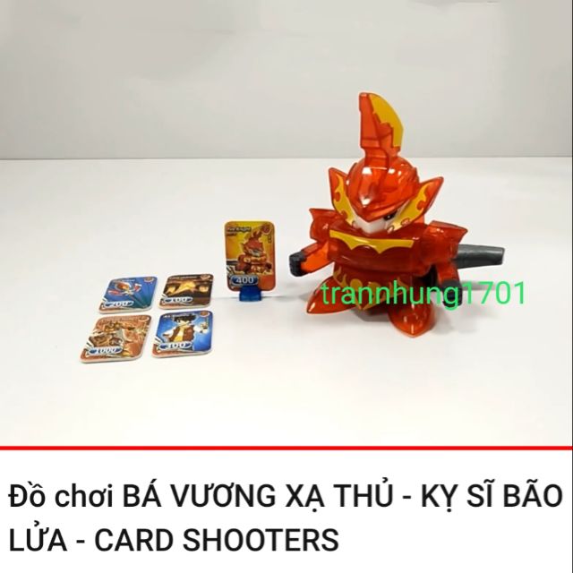 Đồ chơi Card Shooters theo phim Bá Vương Xạ Thủ