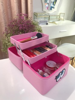 Cốp mỹ phẩm 3 tầng