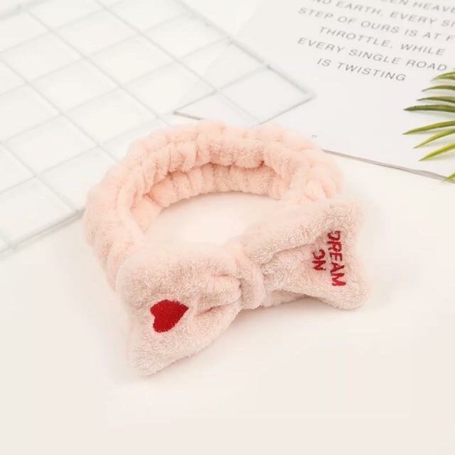 Băng Đô Rửa Mặt, Băng Đô Trang Điểm Dream On Siêu Cute - Băng đô hình nơ dễ thương cho bé - Dumi Shop