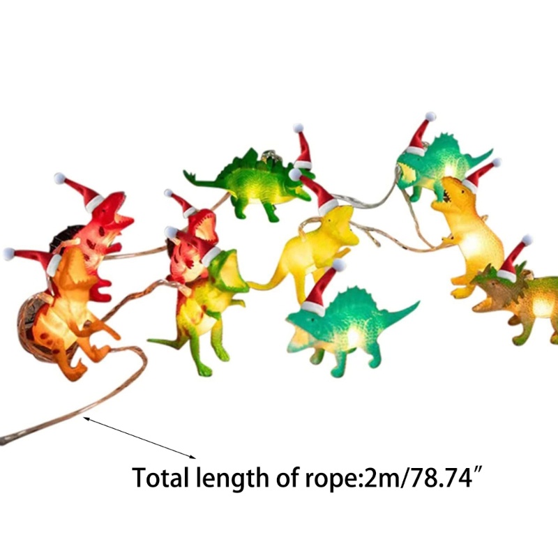 Dây Đèn LED Hình Khủng Long Trang Trí Sân Vườn