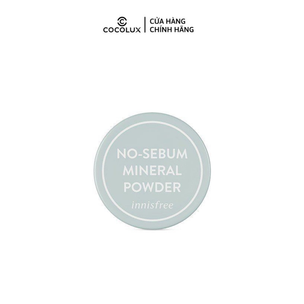 Phấn Phủ Bột Kiềm Dầu Innisfree No Sebum Mineral Powder 5g COCOLUX