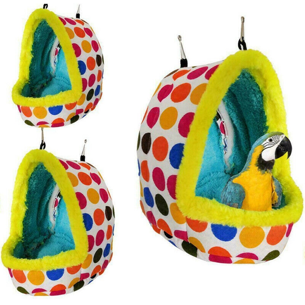 Lều Ngủ Mềm Mại Thoải Mái Cho Vẹt