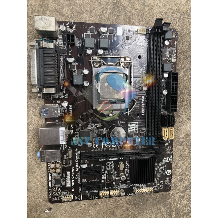 Combo bo mạch chủ h81 giga h81 m-ds2 socket 1150 + cpu G3240 (3M Cache, 3.10 GHz)