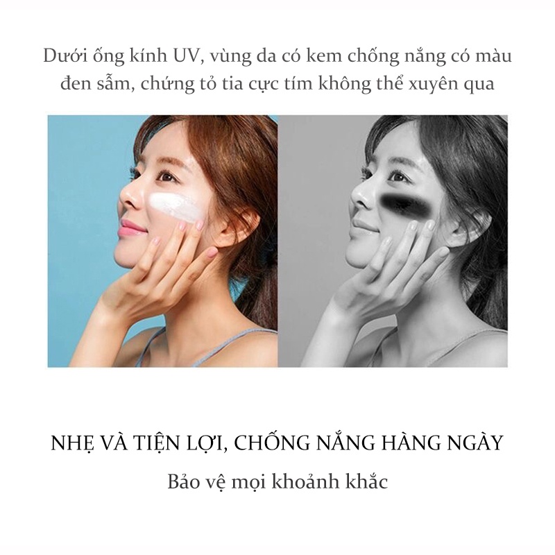 CYCY SPF50 + kem chống nắng mạnh mẽ, làm mới và dưỡng ẩm, chống tia cực tím （60G）(CYCY-FS-1)