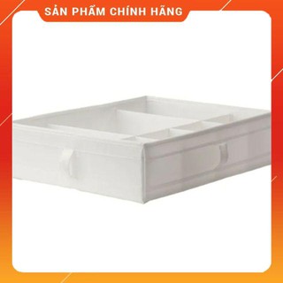 Hộp vải chia ngăn Ikea SKUBB 44 x 34 x 11 cm (Trắng)