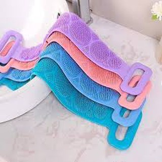 Dây Tắm Chà Lưng Silicon 2 Mặt