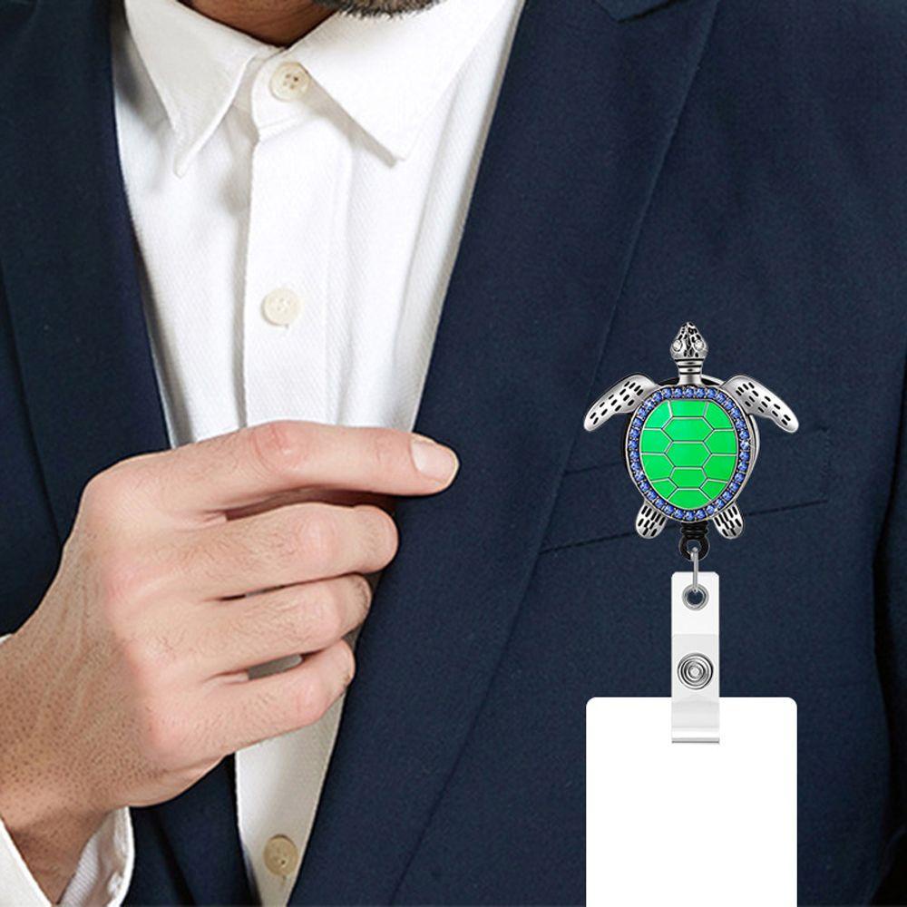 Dây Đeo Thẻ ID / Chìa Khóa Hình Cá Sấu Chất Lượng Cao Có Thể Thu Gọn|Cuộn Dây Làm Móc Khóa Trang Sức