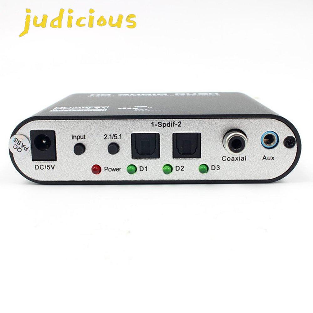 Bộ Giải Mã Âm Thanh 5.1 Dts / Ac-3 Quang Học Sang 5.1 Kênh Rca Analog | BigBuy360 - bigbuy360.vn