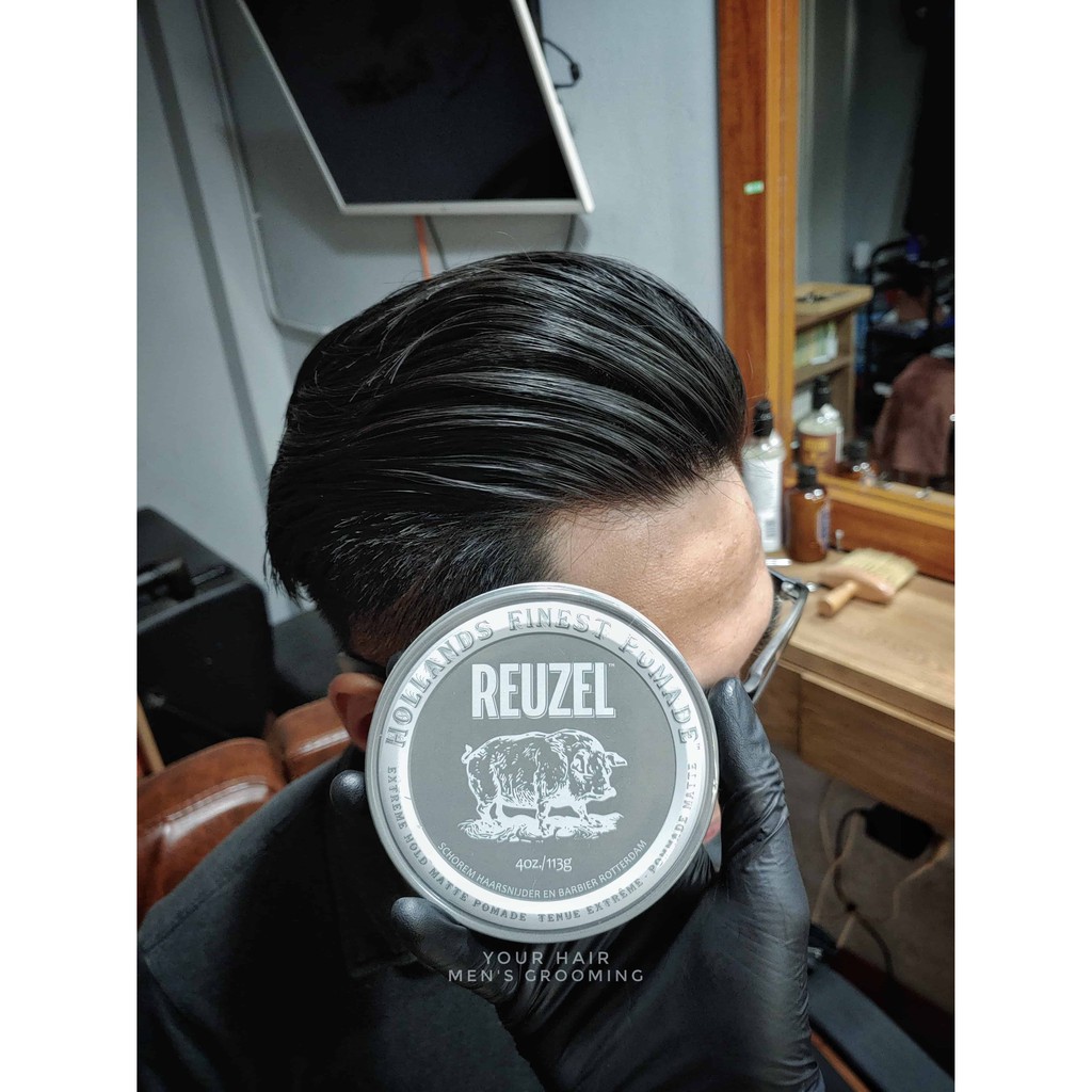 Sáp vuốt tóc Reuzel Extreme Hold Matte Pomade - 35g