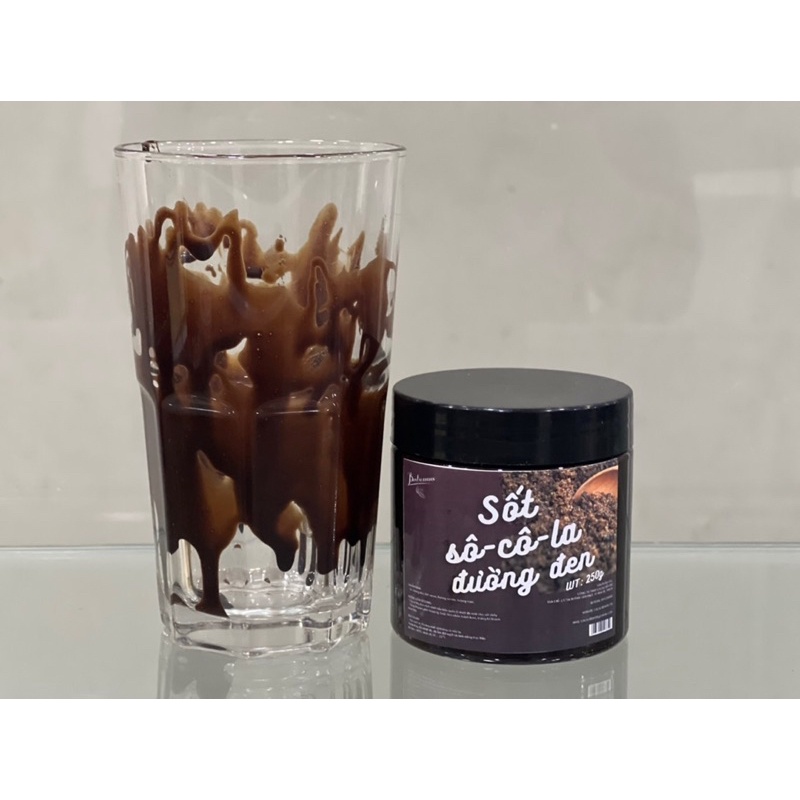 Sốt sô cô la , khoai tím , matcha