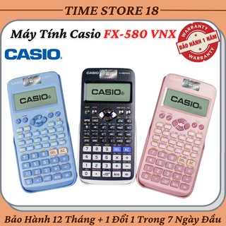 Máy Tính Casio FX 580VN X Chính Hãng Nhập Khẩu Trực Tiếp Từ Thái Lan Với 521 Tính Năng Và Có Thể Chuyển Đổi Tiếng Việt