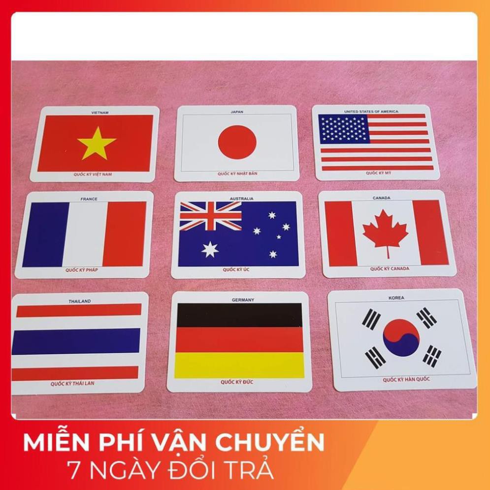 Bộ thẻ học thông minh Flash card 16 chủ đề 416 thẻ tiếng anh tiếng việt cho bé