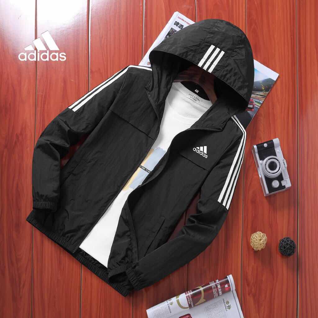 Áo Khoác Adidas Có Nón Thời Trang Hàn Quốc Chất Lượng Cao