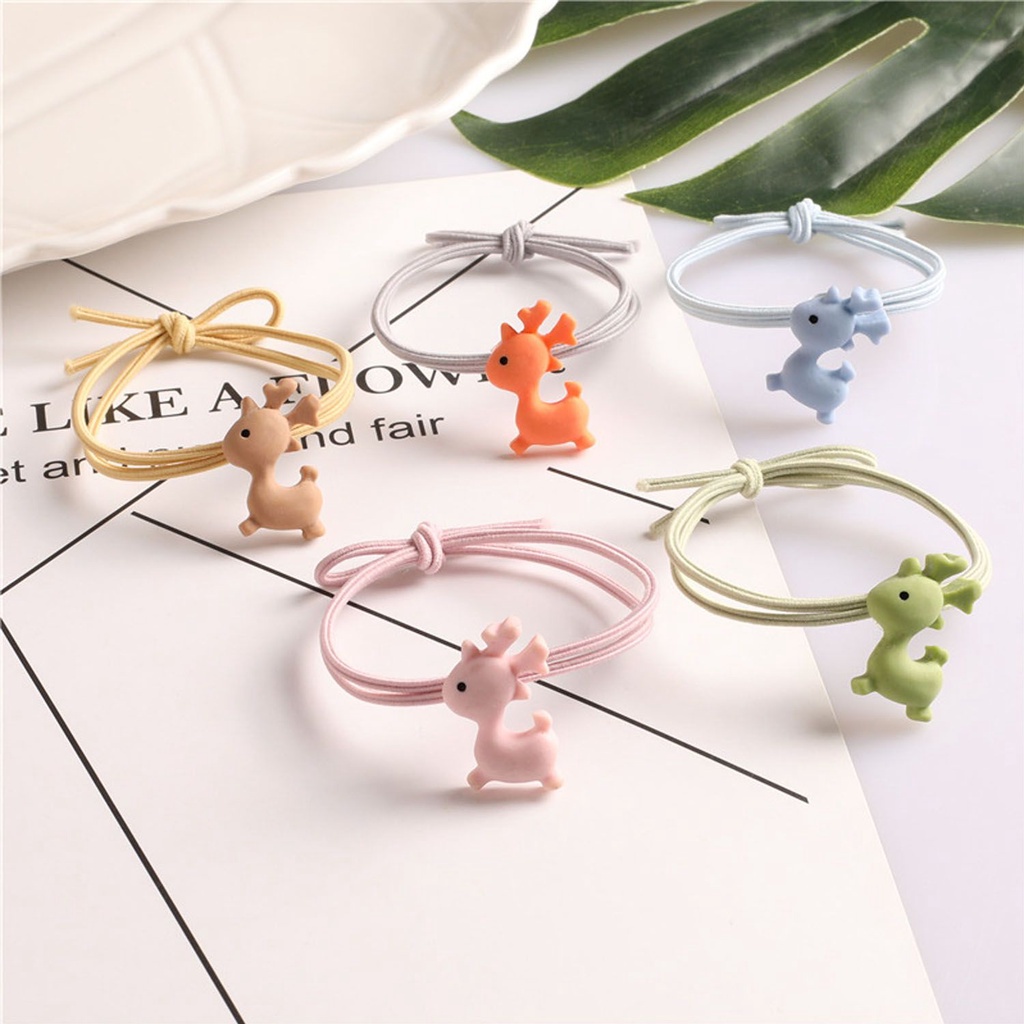 Dây buộc tóc cao su tùy chọn màu sắc phong cách Hàn Quốc