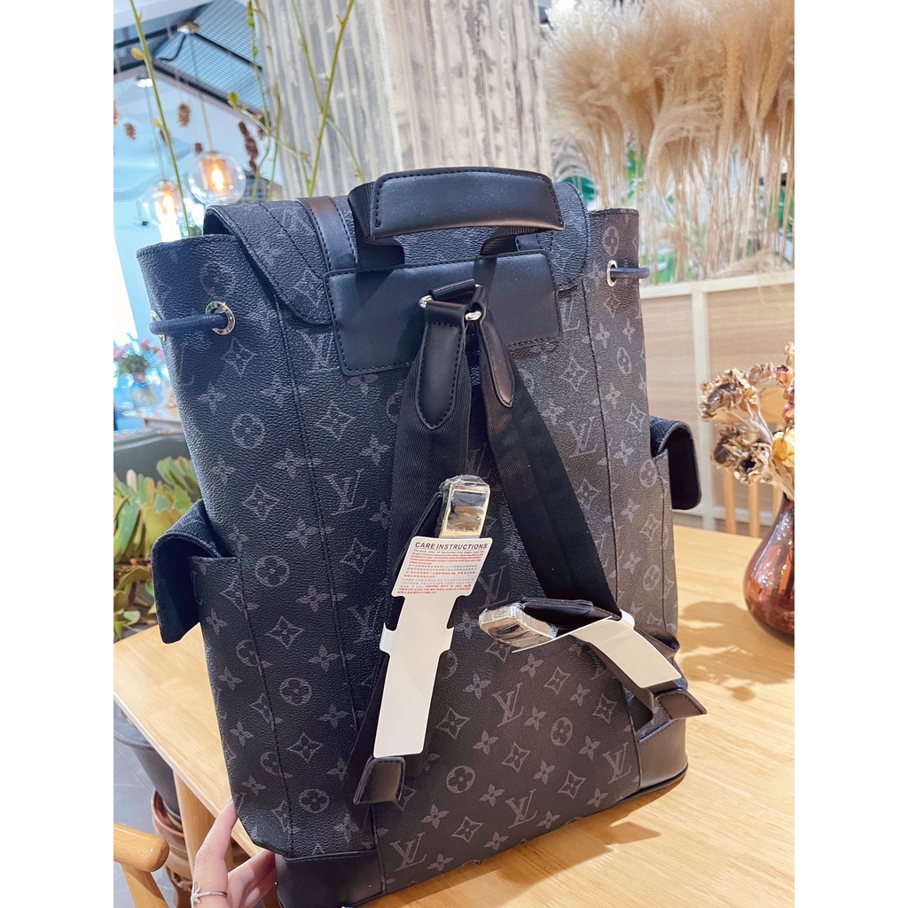 LOUIS VUITTON Ba Lô Thể Thao LV Chất Liệu Da Kích Cỡ Lớn Thời Trang Dành Cho Nữ
