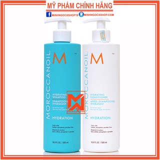 ✅[ MOROCCANOIL ] DẦU GỘI XẢ DƯỠNG ẨM MOROCCANOIL HYDRATION 500ML CHÍNH HÃNG