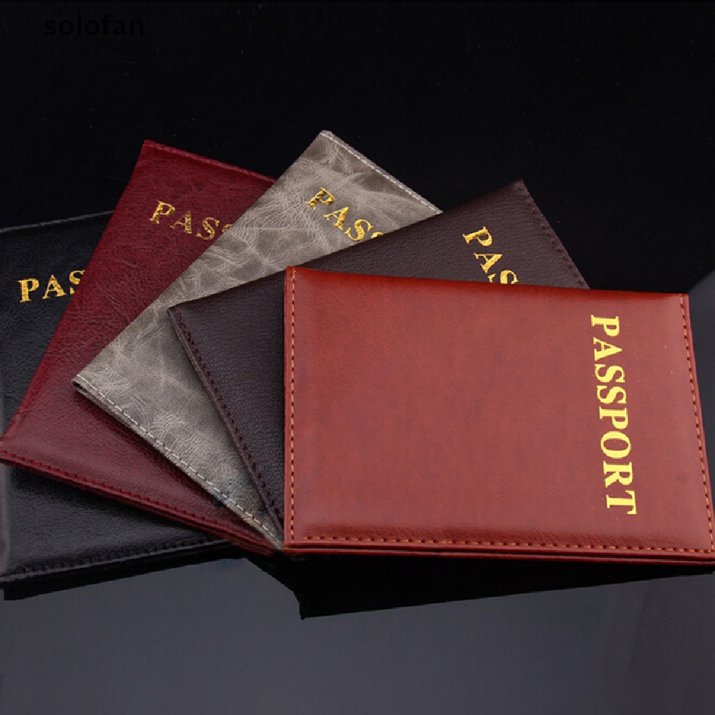 (gazi2) New Passport Holder Protector Cover Wallet PU Leather Cover  [HOT SALE]