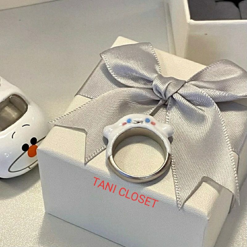 Nhẫn Hoạt Hình Cinnamoroll - Hello Kitty - Kuromi - Baku