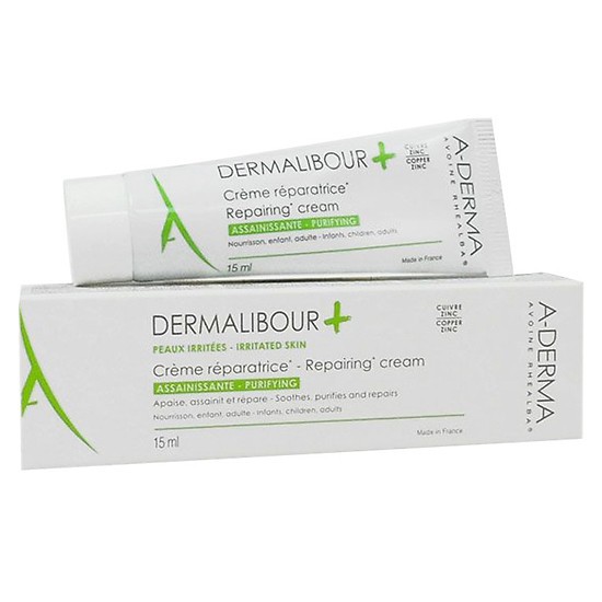 Kem làm dịu da A-Derma Dermalibour+ Repairing Cream 15ml