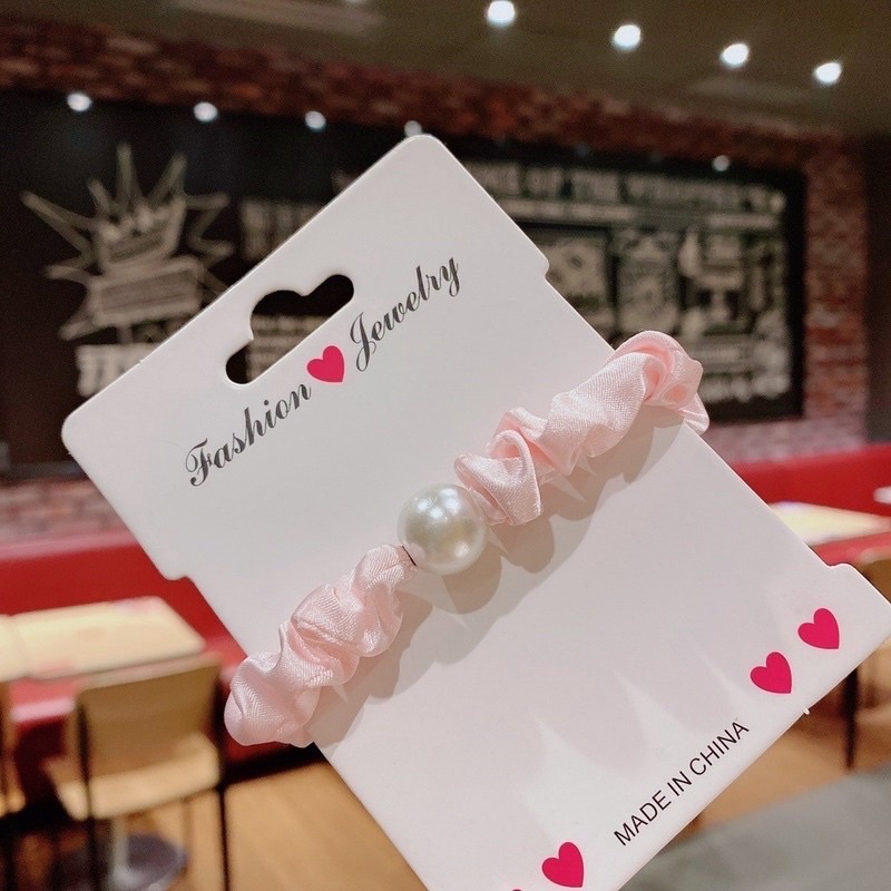 Set cột tóc thun dễ thương gắn charm thú nhiều mẫu TIMSTORE phụ kiện buộc tóc scrunchies cho bé