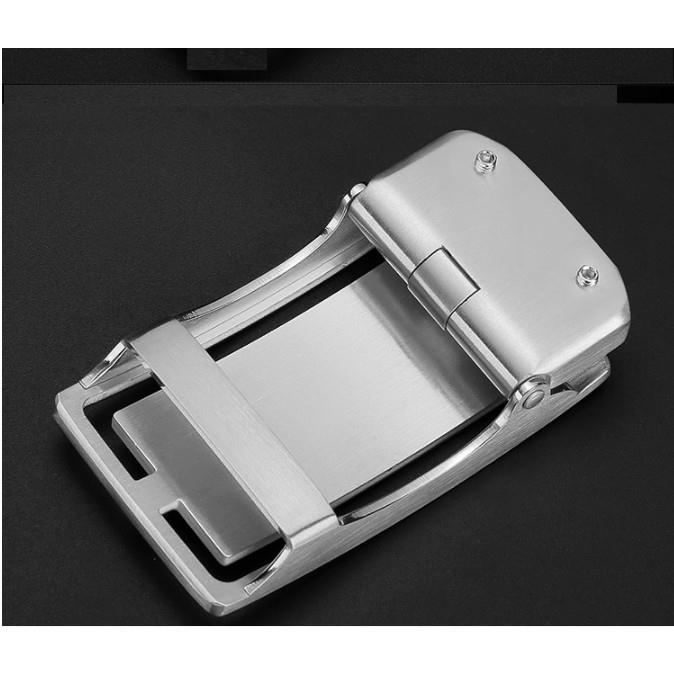 Mặt thắt lưng đồng – inox khóa tự động